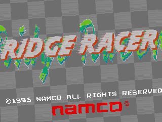 Ridge Racer, title