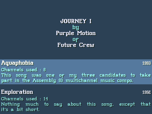 Future Crew, Journey